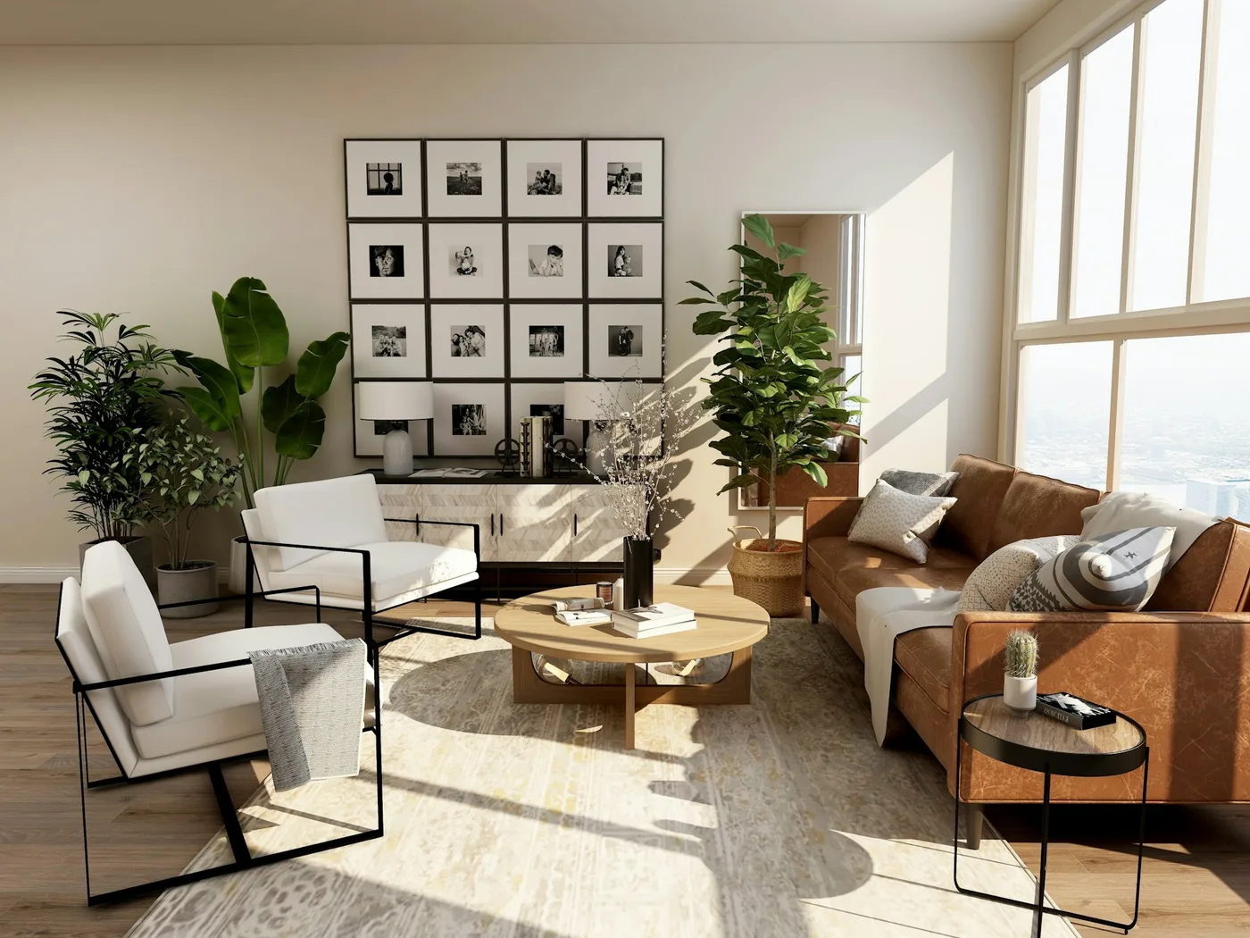 Sunlit interior from the LumaHaus brand imagery